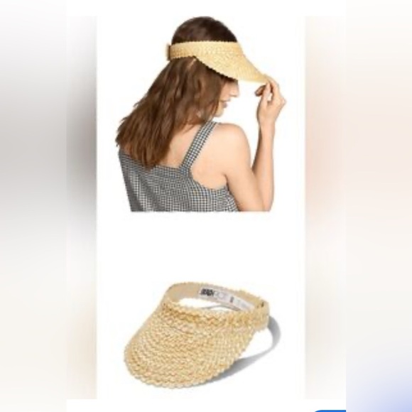Beach Riot Straw Visor 🆕 - Picture 5 of 5